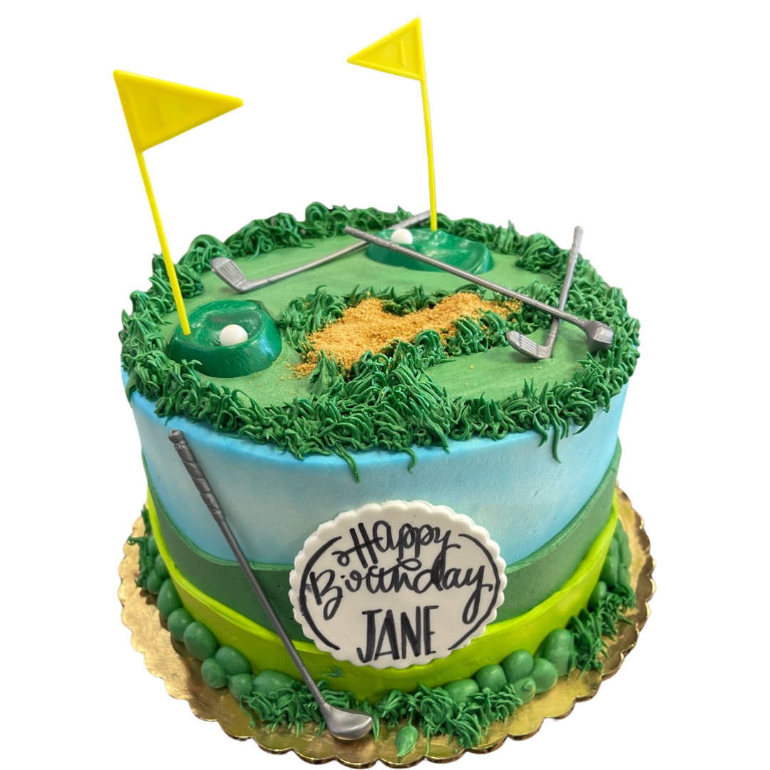 Golfing Fun Cake Topper Kit