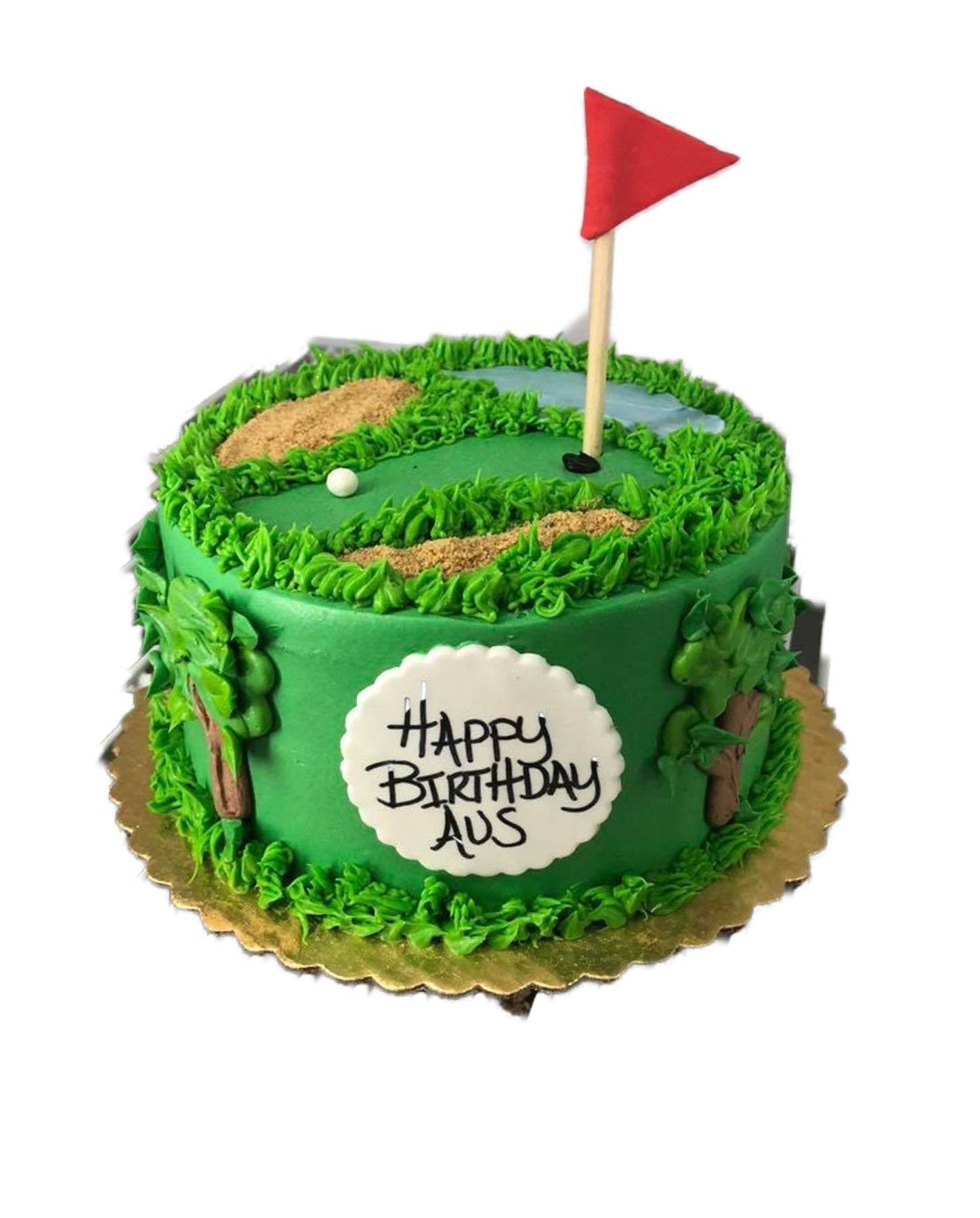 Go Crazy Golf Birthday Cake - Karen's Cakes